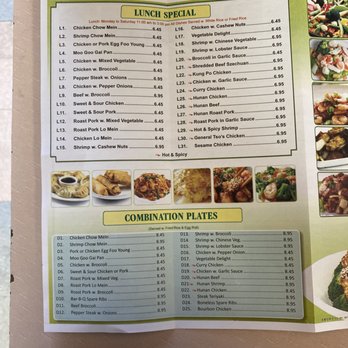 Dragon China - a menu for a chinese restaurant - Chinese Near Me - Trenton, Ohio