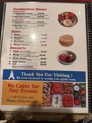 Menu photo 2 Everest Cuisine Placentia, CA