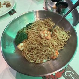 This is the shrimp noodles!