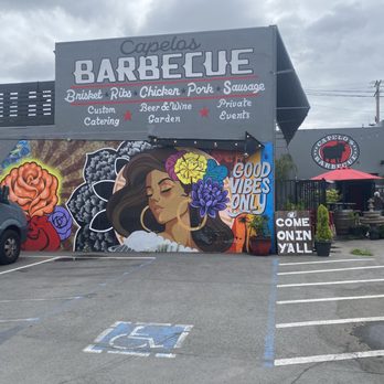 Capelo's Barbecue - Parking Lot - Barbeque Near Me - Redwood City, California Capelo's Barbecue - Parking Lot - Barbeque Near Me - Redwood City, California