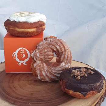 49th Parallel Coffee - Doughnuts at home! Left to right: lemon meringue bismarck, French crueller, mocha bismarck - Coffee & Tea Near Me - Vancouver, British Columbia 49th Parallel Coffee - Doughnuts at home! Left to right: lemon meringue bismarck, French crueller, mocha bismarck - Coffee & Tea Near Me - Vancouver, British Columbia