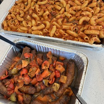 Buona - Sausage & peppers Signature Rigatoni Marinara Pasta - Sandwiches Near Me - Rosemont, Illinois Buona - Sausage & peppers Signature Rigatoni Marinara Pasta - Sandwiches Near Me - Rosemont, Illinois
