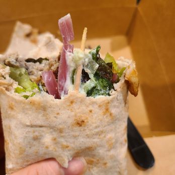 Olive Pit Grill - Brea - Toothpick found inside a gyro wrap - Greek Near Me - Brea, California Olive Pit Grill - Brea - Toothpick found inside a gyro wrap - Greek Near Me - Brea, California