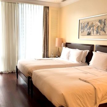 Raffles Makati - Our bedroom in the standard room - Hotels Near Me - Makati, NCR