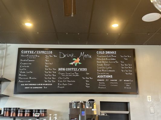 Menu photo 4 Thanks A Latte Camp Verde, AZ