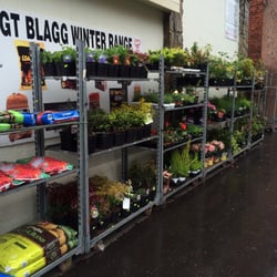 G T Blagg - More plants down side of shop