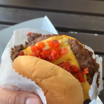 Shake Shack - Double ShackBurger With Chilies - Burgers Near Me - Long Beach, California Shake Shack - Double ShackBurger With Chilies - Burgers Near Me - Long Beach, California