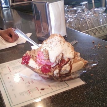 Dewar's Candy Shop - THE banana split! - Candy Stores Near Me - Bakersfield, California
