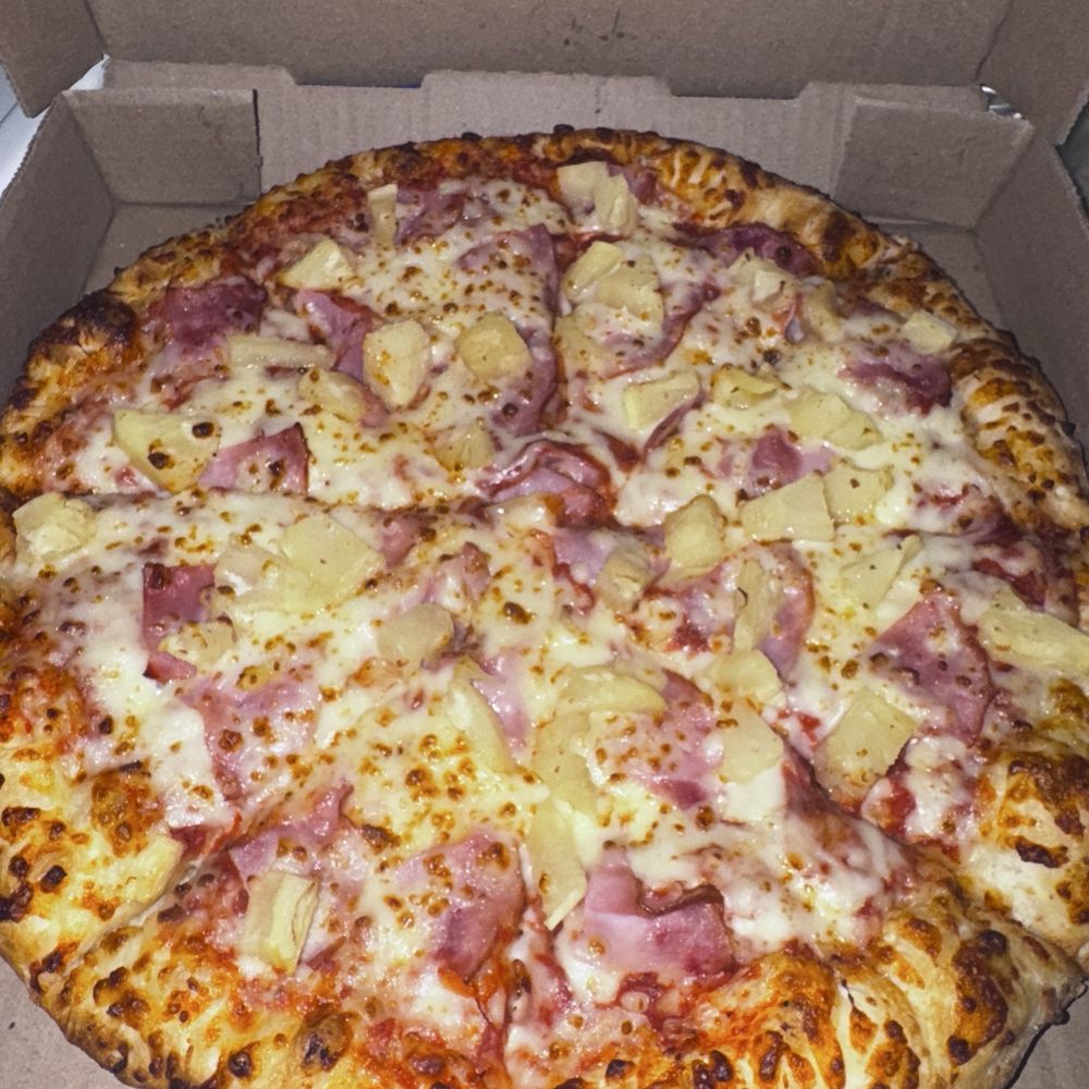 Super Pizza Veloz - Hawaiian pizza (medium) - Pizza Near Me - Downey, California Super Pizza Veloz - Hawaiian pizza (medium) - Pizza Near Me - Downey, California