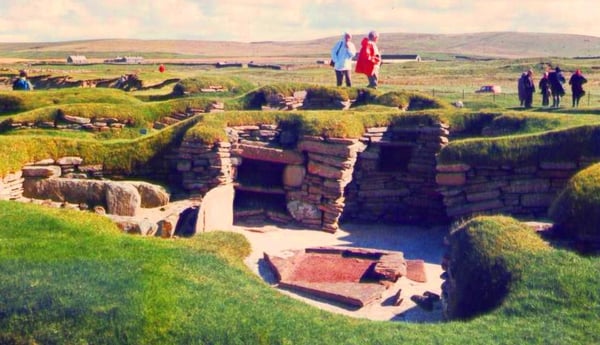 Skara Brae Prehistoric Village by null