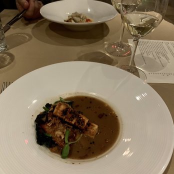 Freya - Vegan miso tofu dish - New American Near Me - Detroit, Michigan