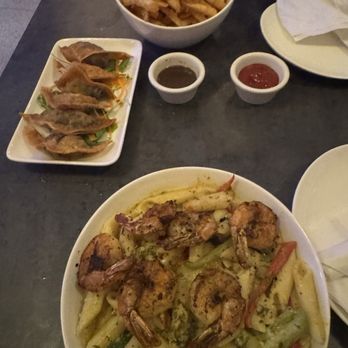 Ma Lillit - OXTAIL WONTONS, SOCA PASTA, FRIES - Cocktail Bars Near Me - Brooklyn, New York Ma Lillit - OXTAIL WONTONS, SOCA PASTA, FRIES - Cocktail Bars Near Me - Brooklyn, New York