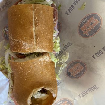 Jersey Mike's Subs - I know you saw this huge hole in the bread! If you wouldn't feed it to your family l, don't feed it to mine. - Sandwiches Near Me - Snellville, Georgia Jersey Mike's Subs - I know you saw this huge hole in the bread! If you wouldn't feed it to your family l, don't feed it to mine. - Sandwiches Near Me - Snellville, Georgia