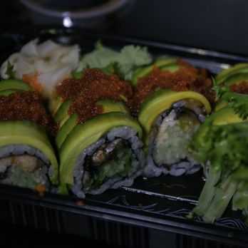 Kumo Sushi - Dragon Roll - Sushi Bars Near Me - Brooklyn, New York