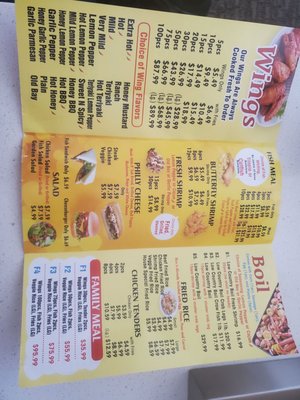 Menu photo 6 Wings Go Virginia Beach, VA