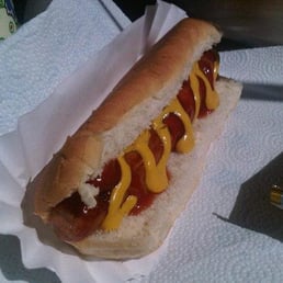MMM, the "Naked" - with mustard and ketchup! MMM, the "Naked" - with mustard and ketchup!