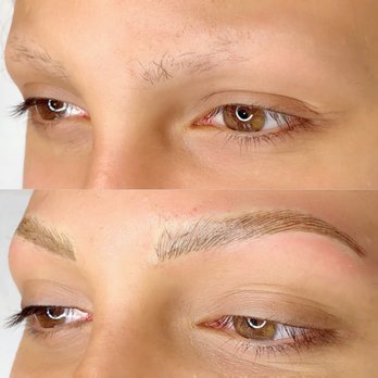 Michal Makeup - Microblading for a client with Alopecia - Permanent Makeup Near Me Michal Makeup - Microblading for a client with Alopecia - Permanent Makeup Near Me
