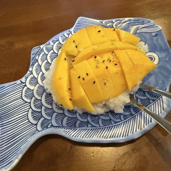 Moo Dang - Sticky mango rice-delicious! - Thai Near Me - Reno, Nevada
