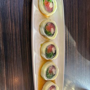 Jasmine's Thai and Sushi - Muy Thai $18 for 5 pieces - Sushi Bars Near Me - Pickerington, Ohio