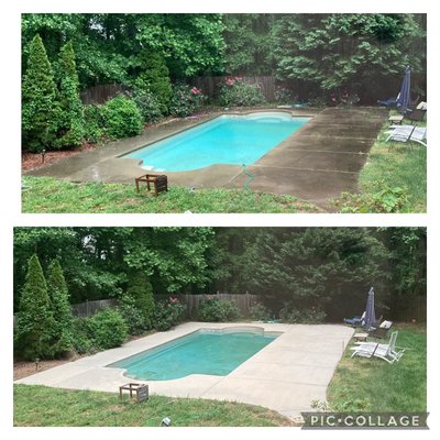 Before & Afters - Some before and after pressure washing projects Before & Afters - Some before and after pressure washing projects