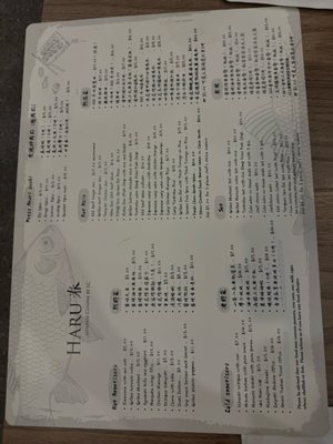 Menu photo 1 Haru Markham, ON