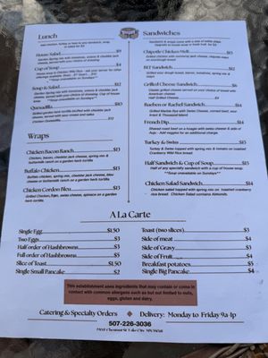 Menu photo 2 Heidi’s Huggamug Cafe Lake City, MN Menu photo 2 Heidi’s Huggamug Cafe Lake City, MN