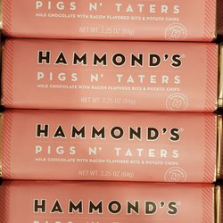 Pigs N' Taters Chocolate Bar.