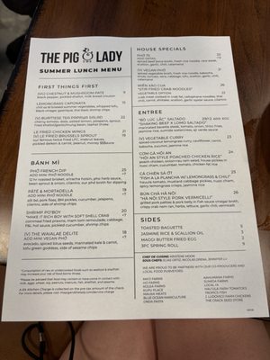 Menu photo 6 The Pig & The Lady Honolulu, HI Menu photo 6 The Pig & The Lady Honolulu, HI