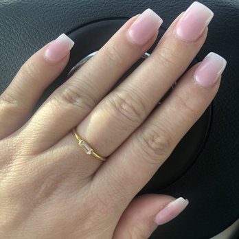 Organic Beauty Nails - SNS ombré pink and white - Nail Salons Near Me - Encino, California Organic Beauty Nails - SNS ombré pink and white - Nail Salons Near Me - Encino, California