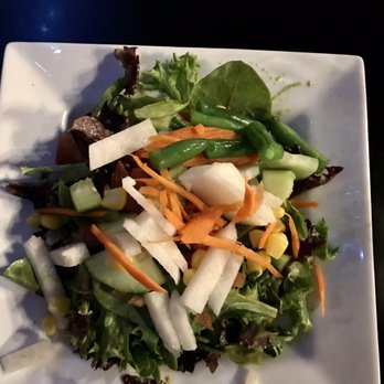 Sassafras Eclectic Food Joint - small house salad with serrano vinaigrette dressing - New American Near Me - Carson City, Nevada Sassafras Eclectic Food Joint - small house salad with serrano vinaigrette dressing - New American Near Me - Carson City, Nevada