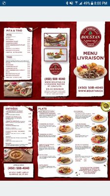 Menu photo 5 Boustan Blainville, QC