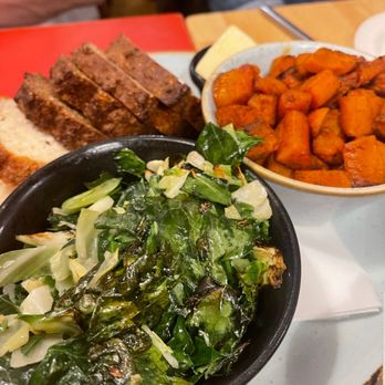 The Boxty House - Brown bread, carrots and greens - Irish Near Me - Dublin, D The Boxty House - Brown bread, carrots and greens - Irish Near Me - Dublin, D