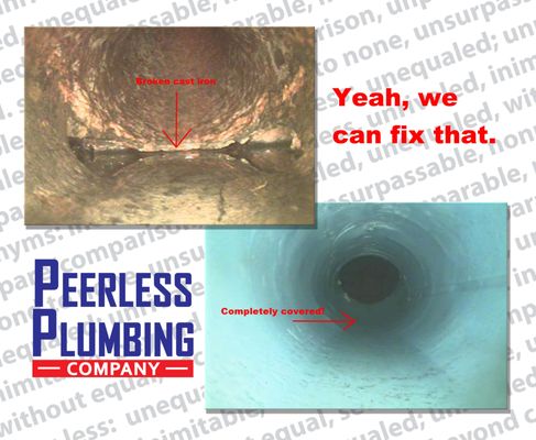 Peerless Plumbing Company Logo