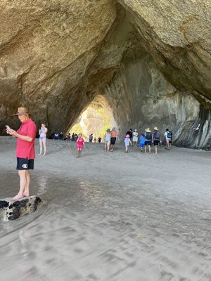 Cathedral Cove Beach by null