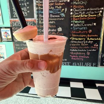 Great Shakes - Peanut Butter Date Shake (5 out of 5) - Ice Cream & Frozen Yogurt Near Me - Palm Springs, California Great Shakes - Peanut Butter Date Shake (5 out of 5) - Ice Cream & Frozen Yogurt Near Me - Palm Springs, California