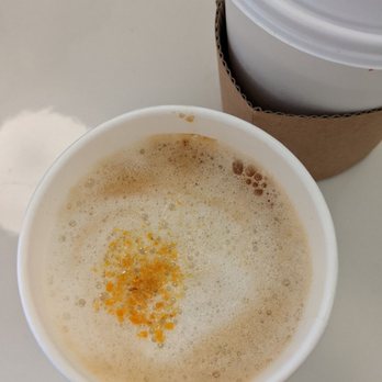 Idle Hour Coffee - Orange amaretto oat milk (Latte) - amazing and unique! - Coffee & Tea Near Me - Raleigh, North Carolina