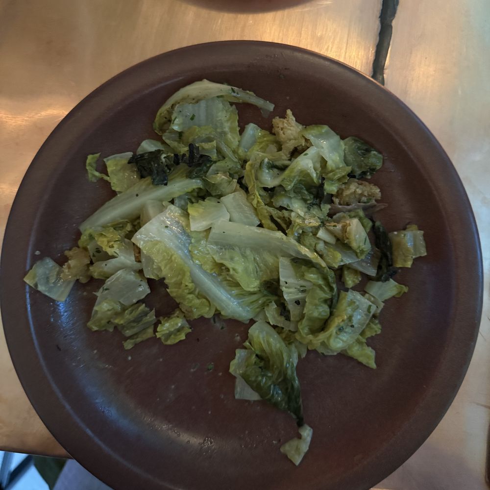Bar Tizio - Gem lettuce salad, Spring 2025 - New American Near Me - New York, New York Bar Tizio - Gem lettuce salad, Spring 2025 - New American Near Me - New York, New York