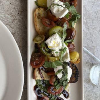 Ruscello at Nordstrom - Burrata with cherry tomatoes - Mediterranean Near Me - Honolulu, Hawaii Ruscello at Nordstrom - Burrata with cherry tomatoes - Mediterranean Near Me - Honolulu, Hawaii