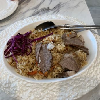 Dolan's Uyghur Cuisine - Uyghur Polo It's lamb rice - Turkish Near Me - Rowland Heights, California