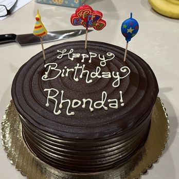 Ko Bakery - The Triple Threat as birthday cake. - Bakeries Near Me - Lihue, Hawaii