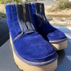 Double H Leather Works - UGGS- tan to BLUE!
