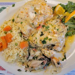 Coram Diner - Chicken Aruba with rice