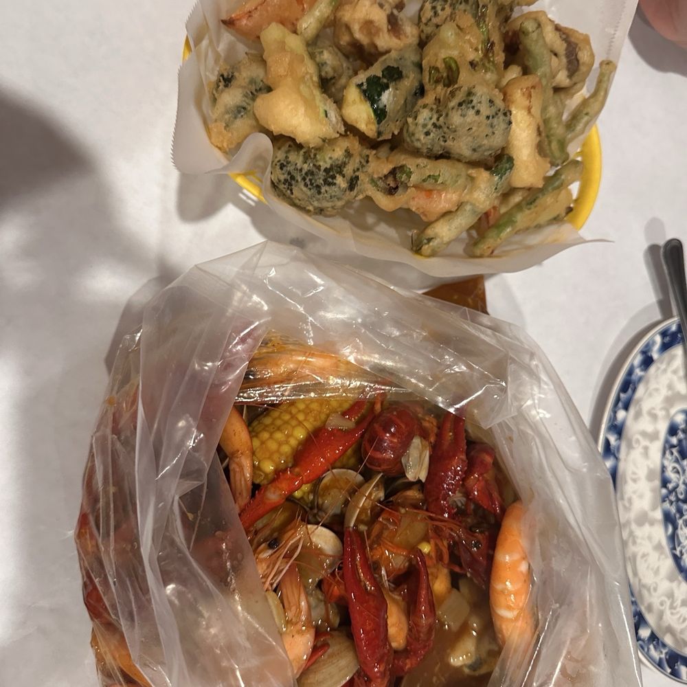 tempura&seafood combo