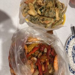 tempura&seafood combo tempura&seafood combo