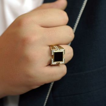 Aldo Jewelry - Onyx gold 14k men ring - Jewelry Near Me - Miami, Florida Aldo Jewelry - Onyx gold 14k men ring - Jewelry Near Me - Miami, Florida