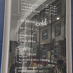Menu (July 2024)
