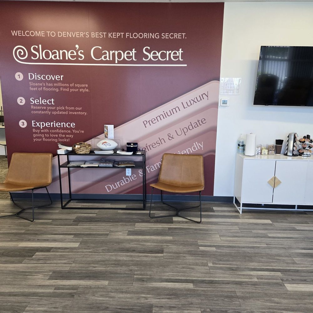 Sloane's Carpet Secret - Lobby area - Carpeting Near Me - Denver, Colorado Sloane's Carpet Secret - Lobby area - Carpeting Near Me - Denver, Colorado