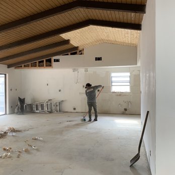 SRC Build  - By the end of the second day the soffit drywall was hung, AC vents re-routed and new ceiling seamlessly integrated. - General Contractors Near Me - Miami, Florida
