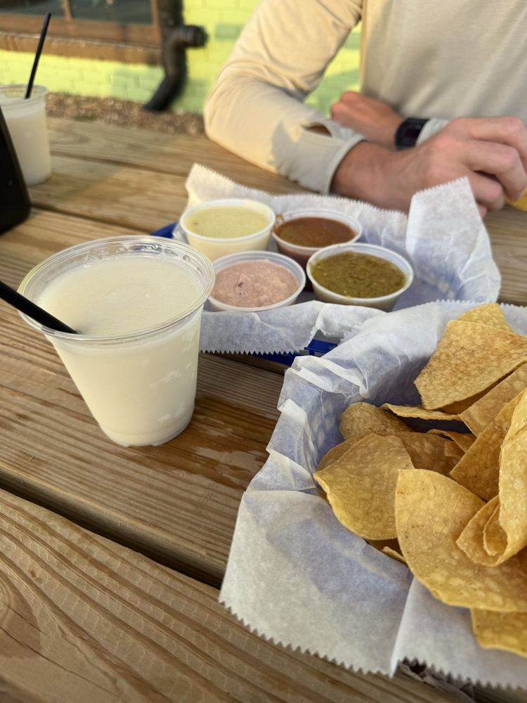 Food from White Duck Taco Shop