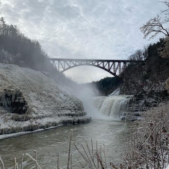 Letchworth State Park - Upper Falls - Parks Near Me - Castile, New York Letchworth State Park - Upper Falls - Parks Near Me - Castile, New York